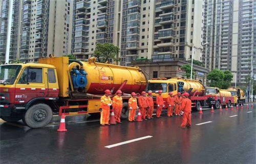 丹寨市政管道清淤